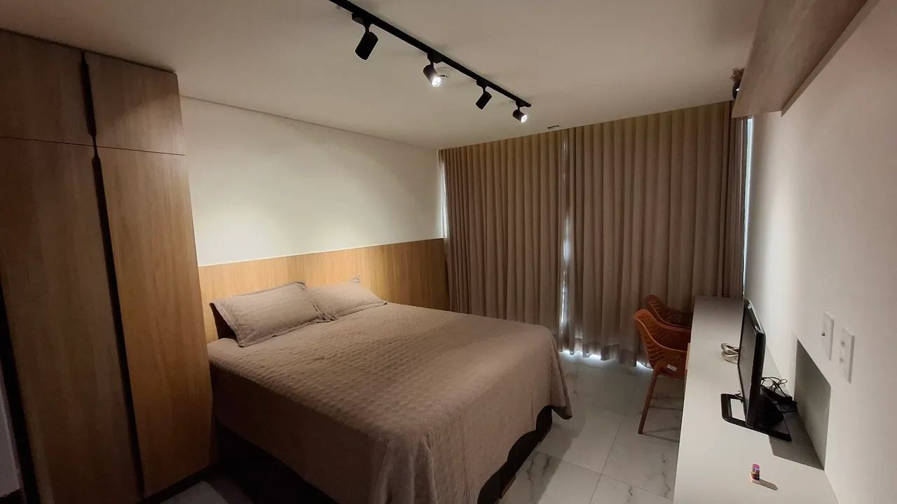 Flat Pé Na Areia Mobiliado em Cabedelo vista Mar Definitiva Piscina Cobertura - Foto 11