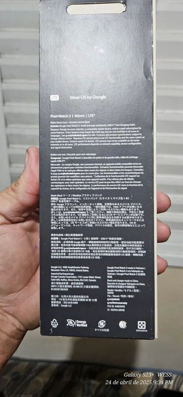 Smartwatch Google pixel watch 3 LTE 45 mm - Foto 4