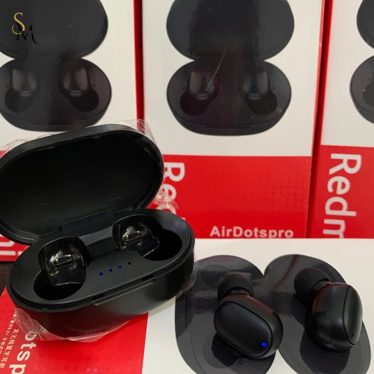 Fone de ouvido via Bluetooth Redmi 