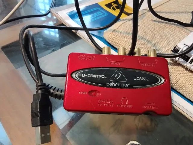 Interface de audio U-CONTROL Beringher UCA222