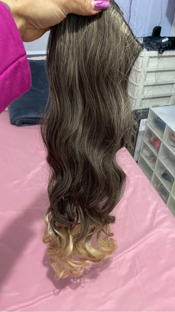 Cabelo alongamento tic tac