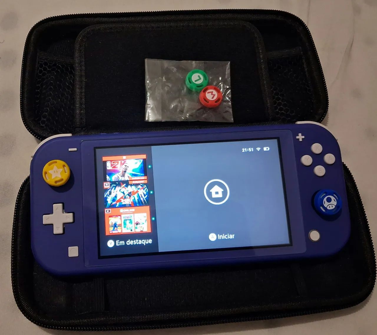 Nintendo Switch Lite + Kit Completo de Acessórios - Foto 2