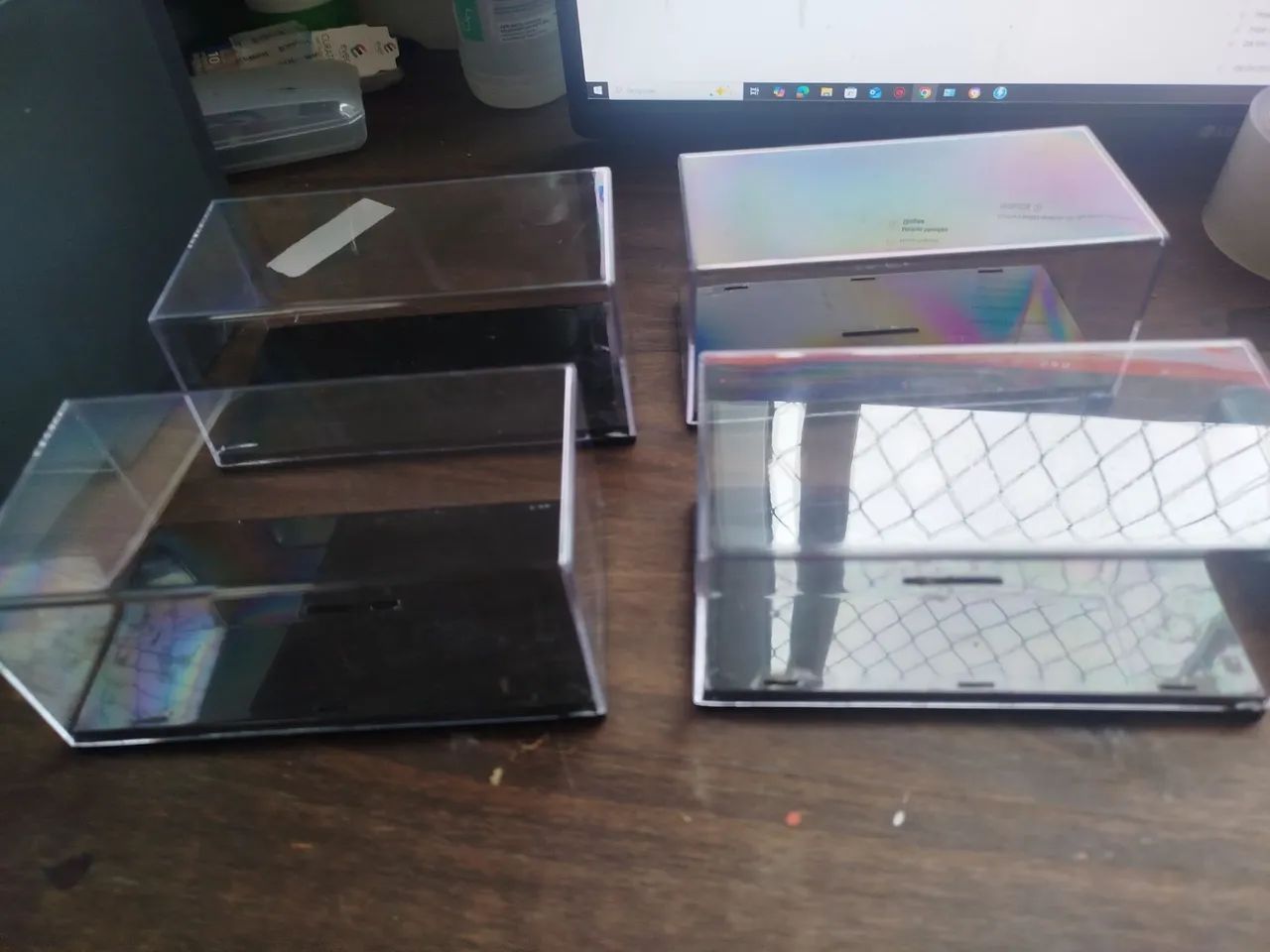 Conjunto de 4 Caixas Acrílicas para Miniaturas 1:43 - Foto 2