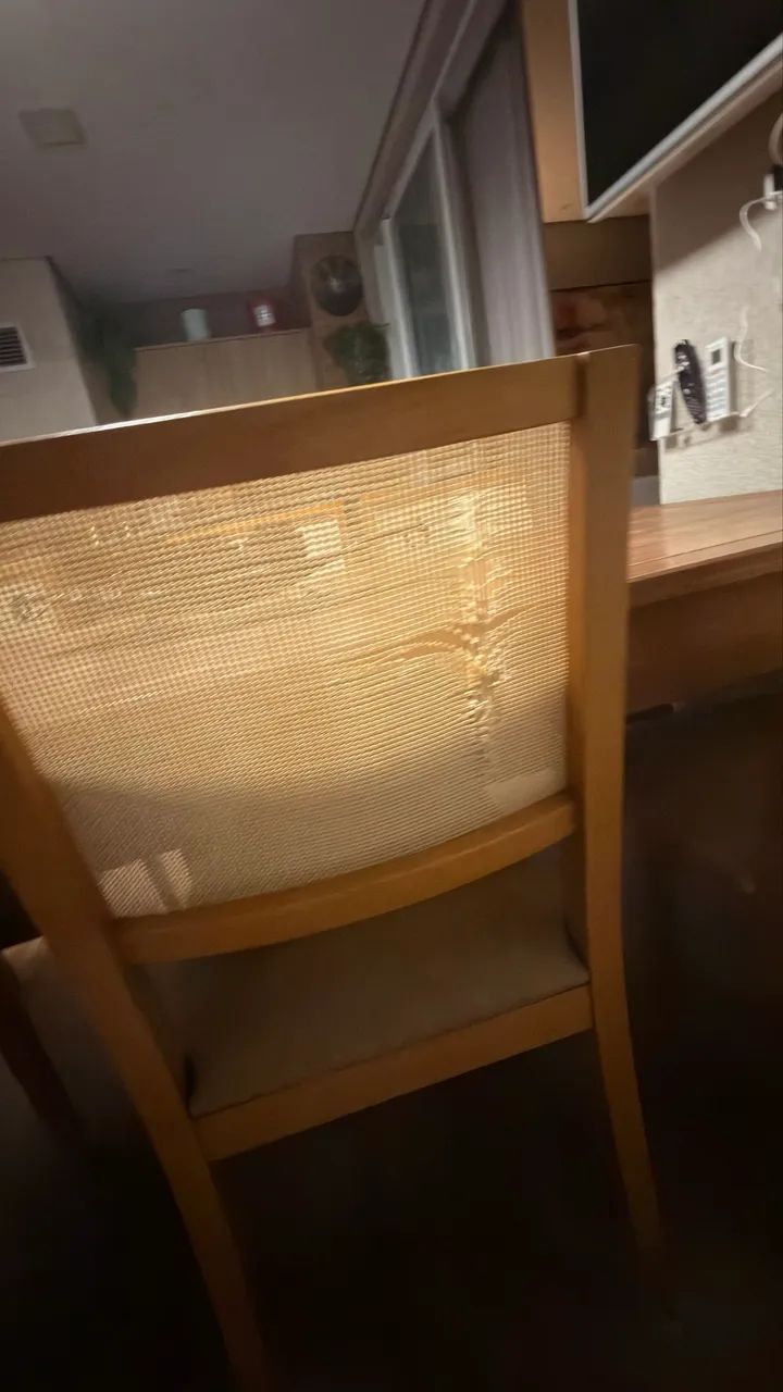 Conjunto mesa e cadeiras 6 lugares  - Foto 5