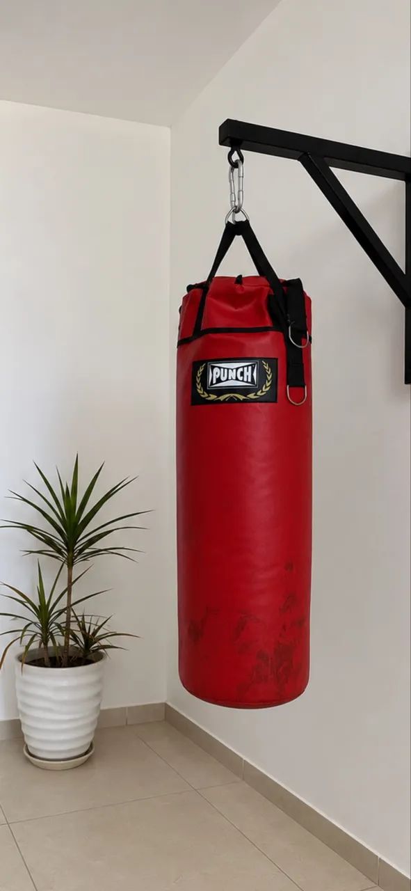 Saco de Boxe com suporte 