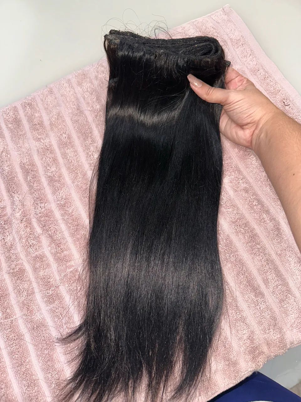 MEGA HAIR HUMANO NA TELA 45CM