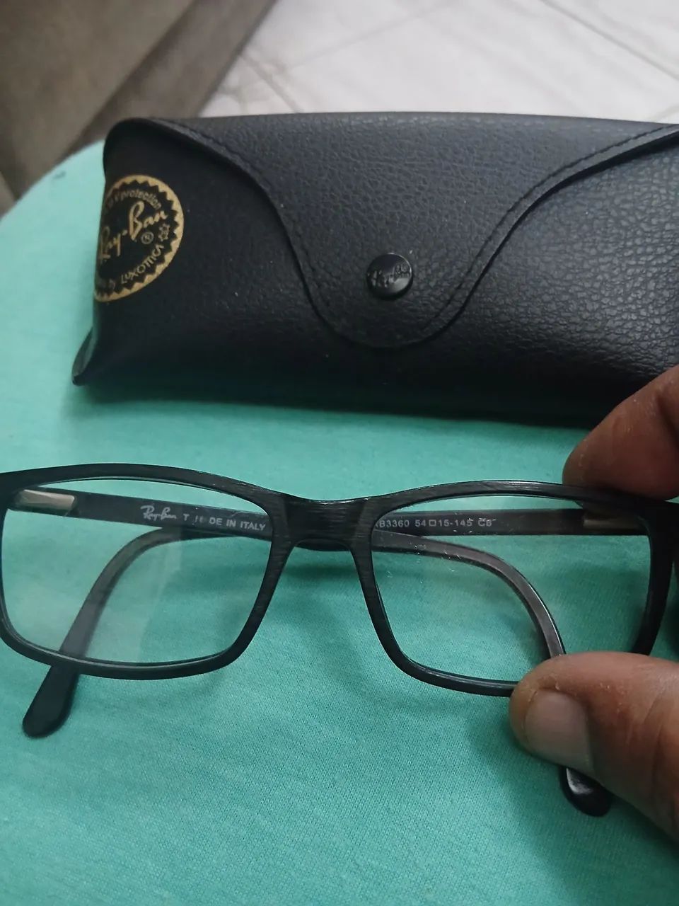 Óculos Ray ban original Itália RB3360+ESTOJO SEM GRAU  - Foto 2
