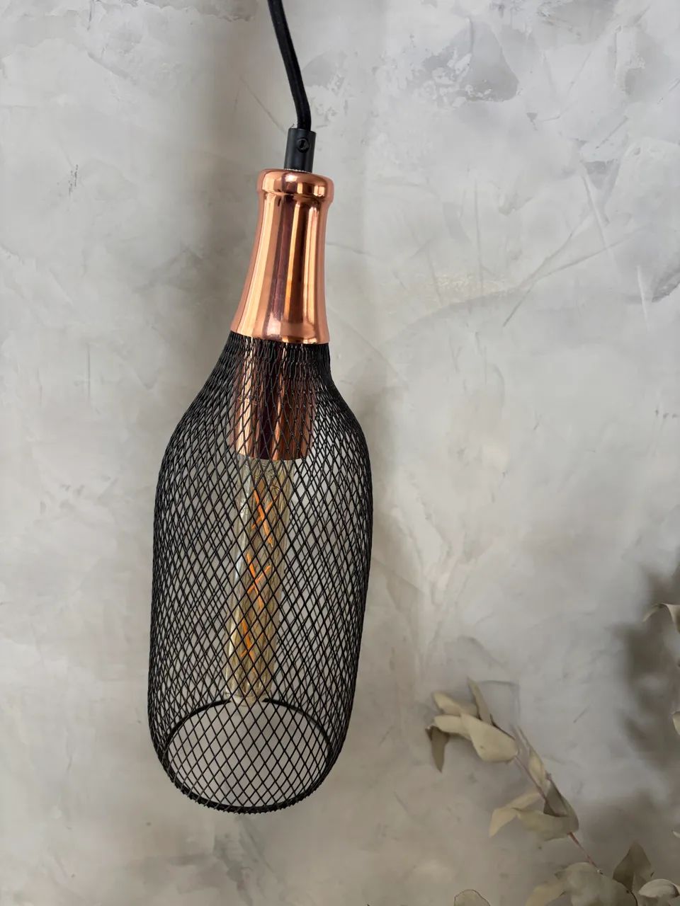 Pendente preto e dourado - Foto 4