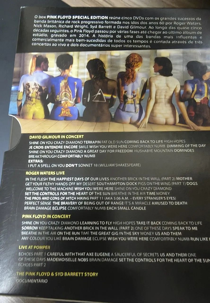 Pink Floyd Special Edition - Box 5 DVDs - Completo e Testado - Foto 3
