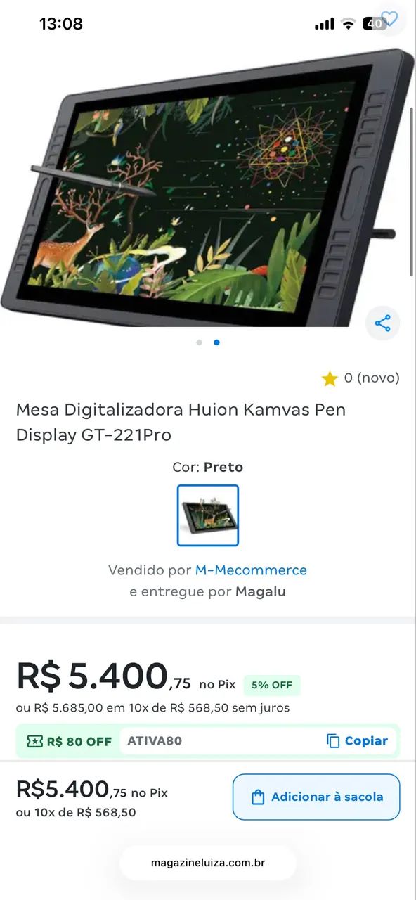 Mesa digitalizadora 24polegadas  - Foto 3