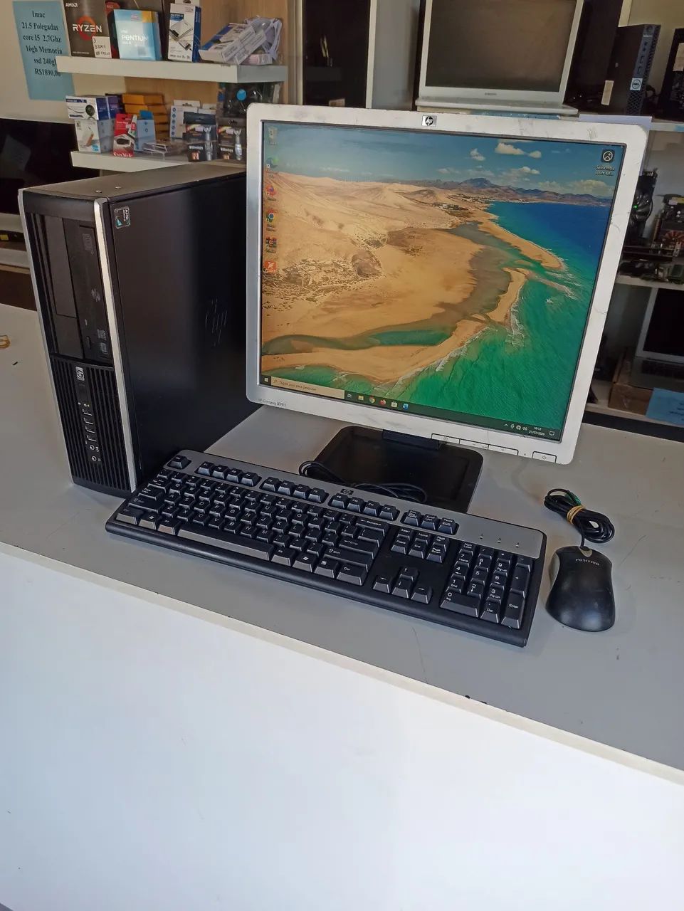 Computador completo Hp Phenom x4  - Foto 4