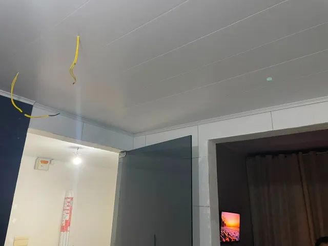 FORRO DE PVC BRANCO LISO