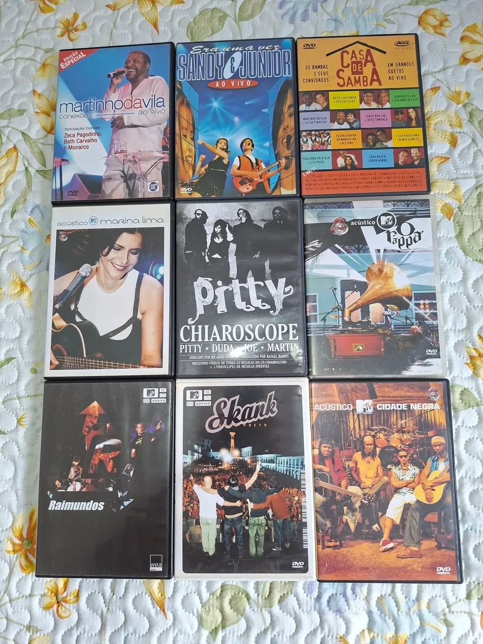 33 DVDs de pop e rock nacional 15 reais cada. - Foto 4