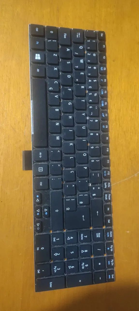 Teclado Notebook Acer Retirar teclas