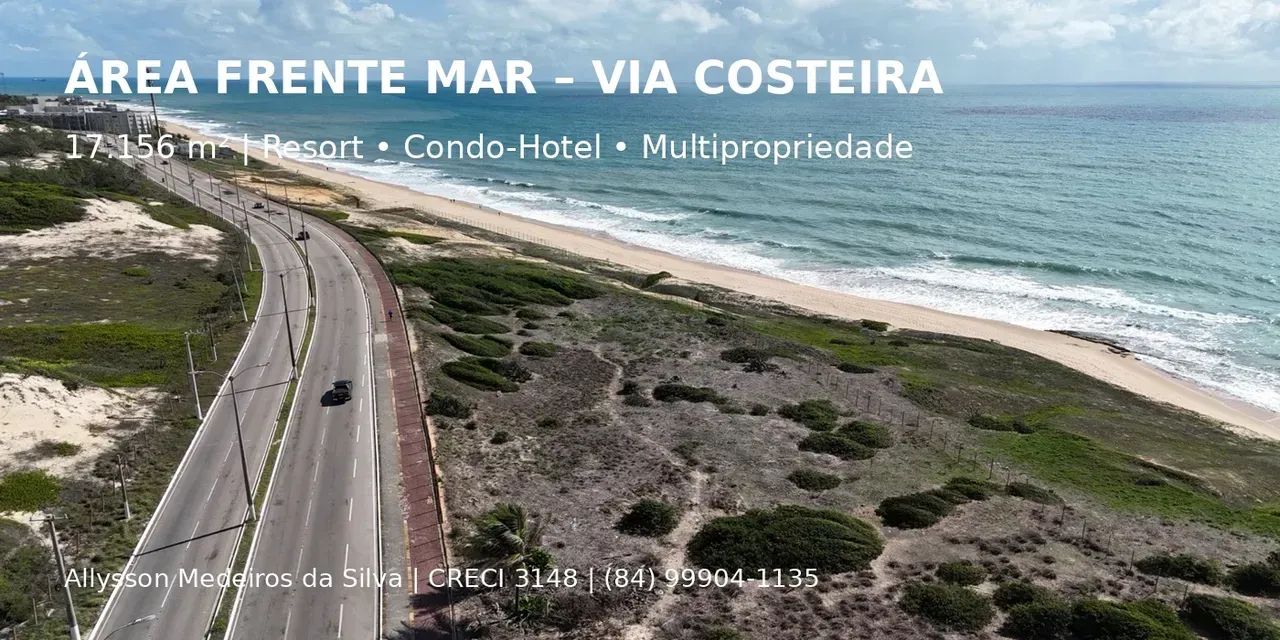 Area Frente Mar na Via Costeira Natal / RN