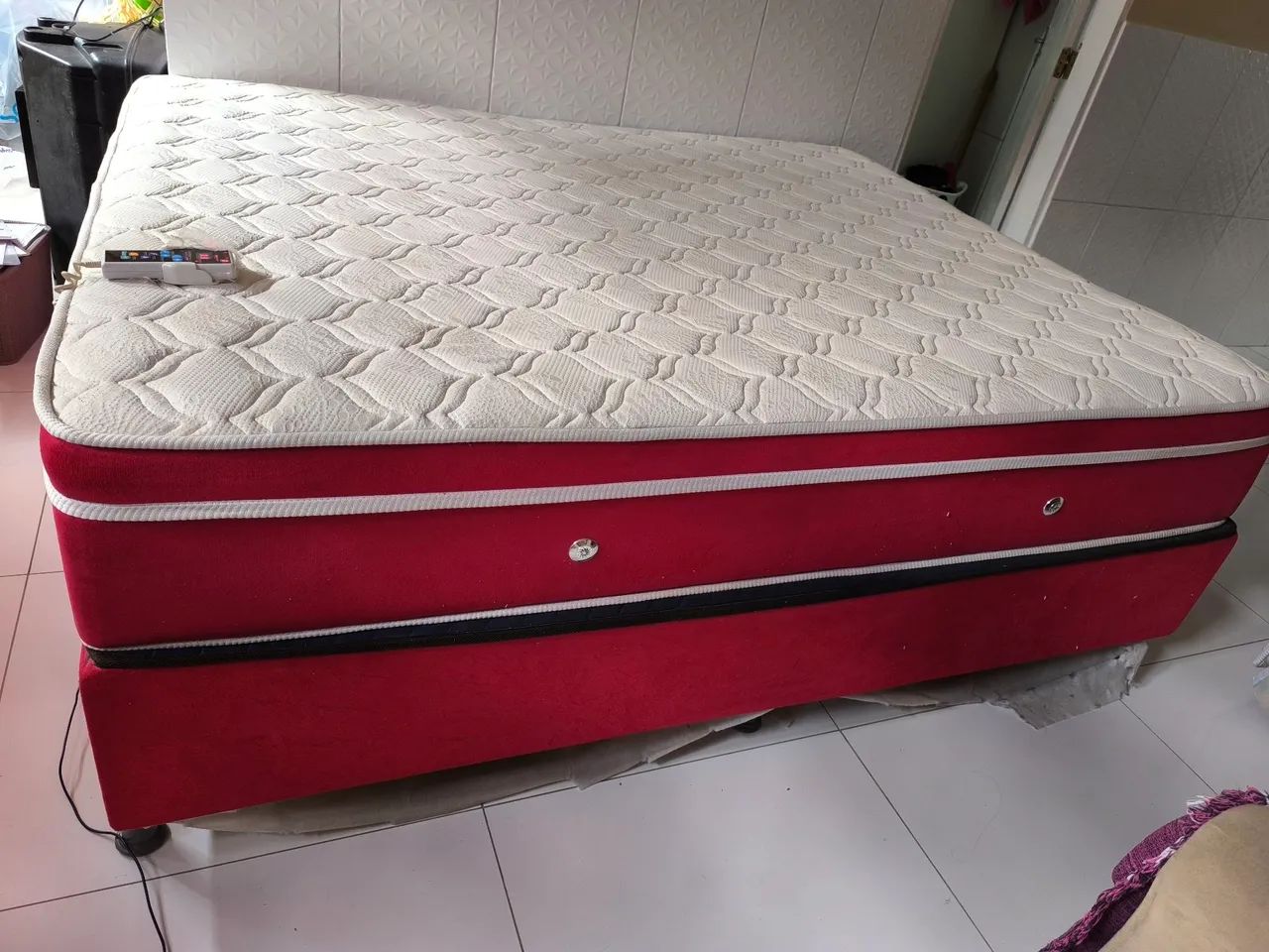 Cama box Queen magnética com massagem terapêutica  - Foto 3