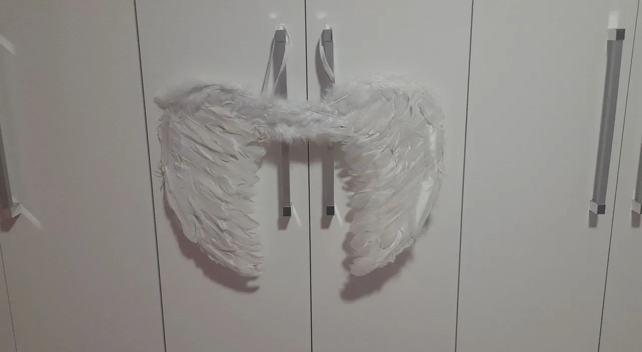 Asas de Anjo para Fantasia Infantil - Foto 4