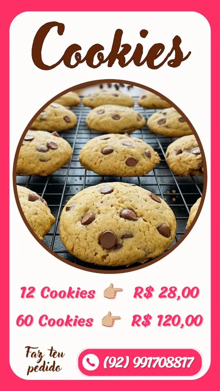 Cookies Artesanais  - Foto 4