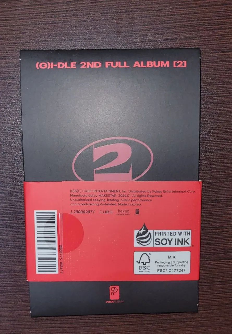 (G)I-DLE POCAALBUM SHUHUA VER. - Foto 2