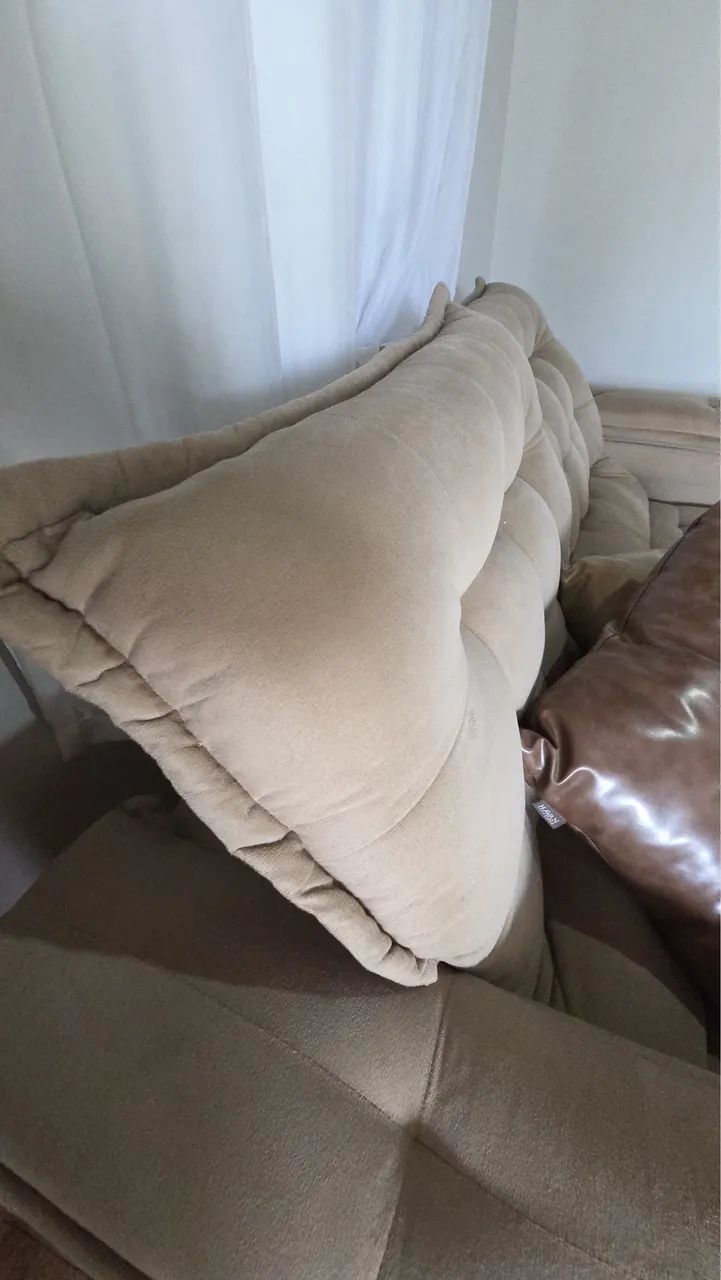 Sofá 2 lugares retrátil e reclinável  - Foto 3