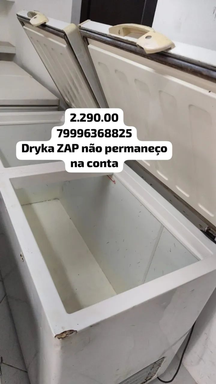 freezer duas portas fricon