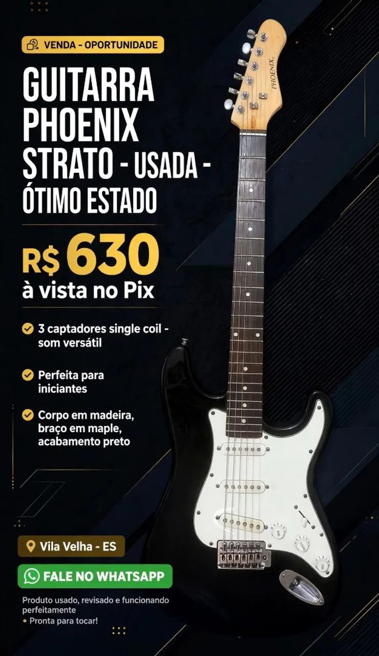 GUITARRA PHOENIX (USADA)