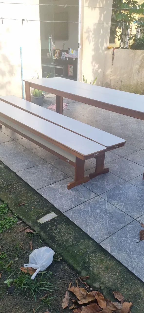 Mesa de Madeira para Almoço 