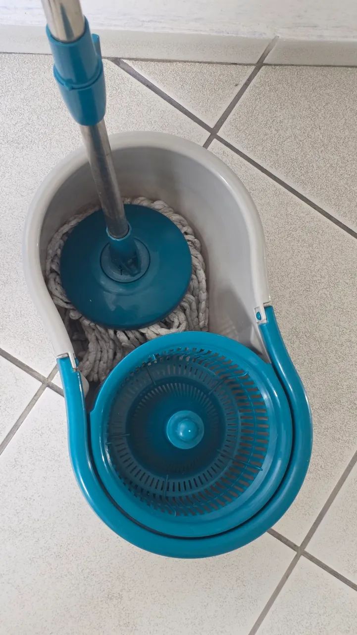 Flash Limp - Mop Giratório Fit, Balde 8 litros - modelo MOP5010 - Foto 3