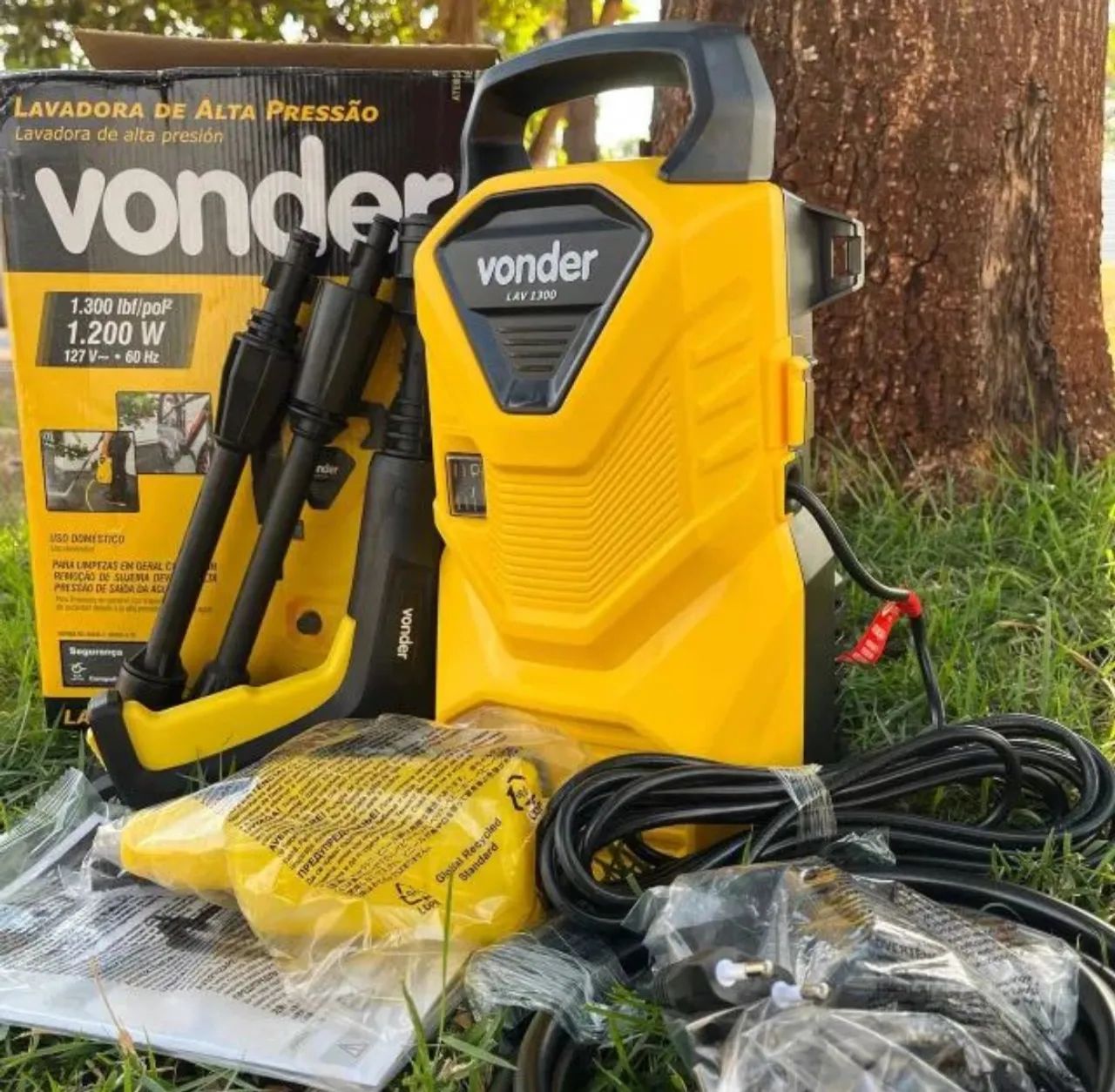 Lavadora de Alta Pressão Vonder Lava Jato! NOVA NA CAIXA!