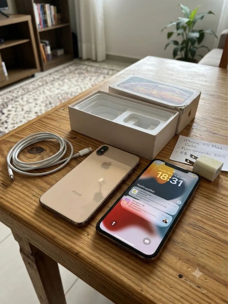 IPHONE XS NOVINHO SEM ARRANHÃO NO PRECINHO MAS  ?TEM CONVERSA? 