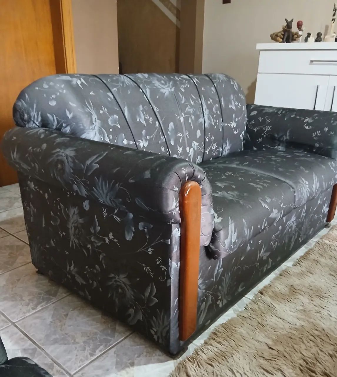 Conjunto de sofás para retirada em Taquara - Foto 4