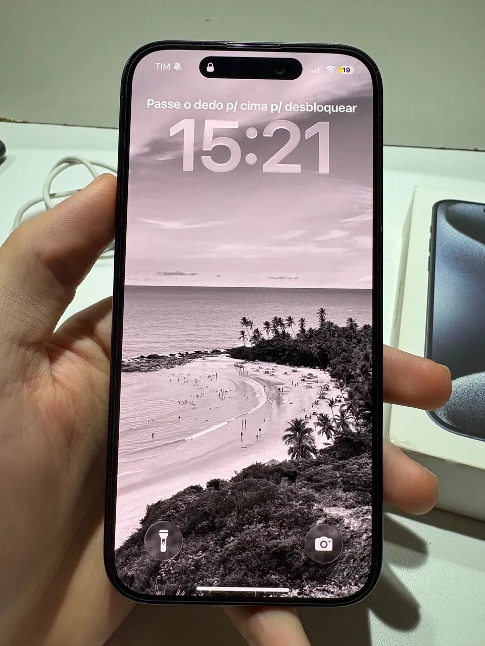 iPhone 15 Pro 256gb - TODO ORIGINAL - Celulares e Smartphones