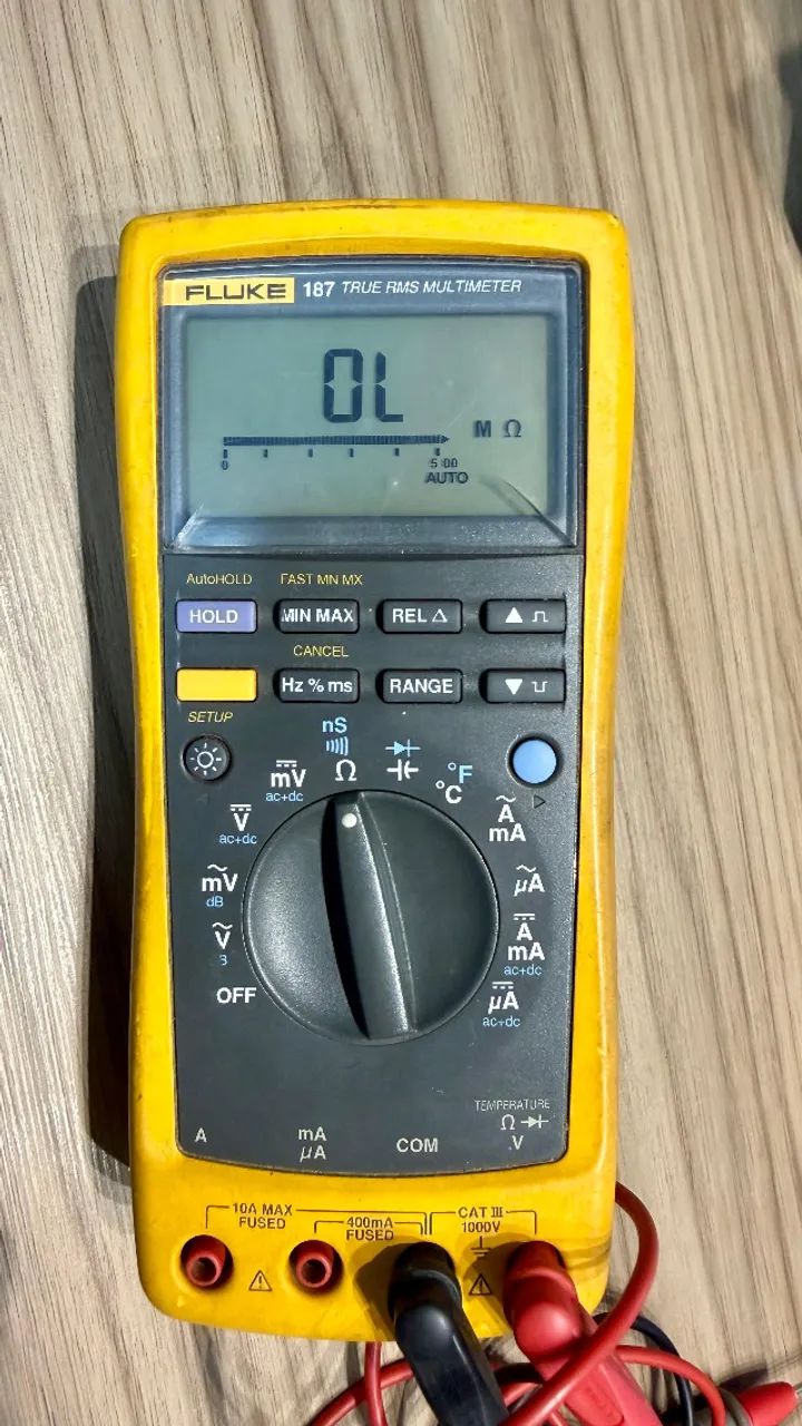 Multímetro True RMS Fluke 187 com pinça amperimétrica Agilent U1583B - Foto 3