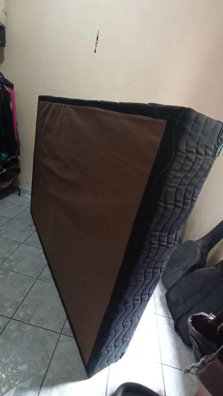 Cama box casal +  Colchão Castor  - Foto 2