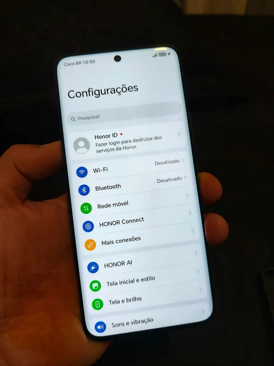 Honor 90 12/256GB caixa e acessórios - Foto 2