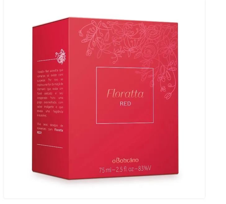 Perfume floratta red - O Boticário 