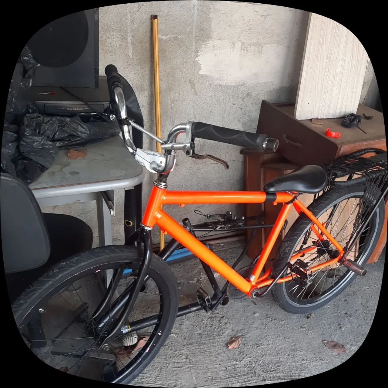 Bicicleta montadinha