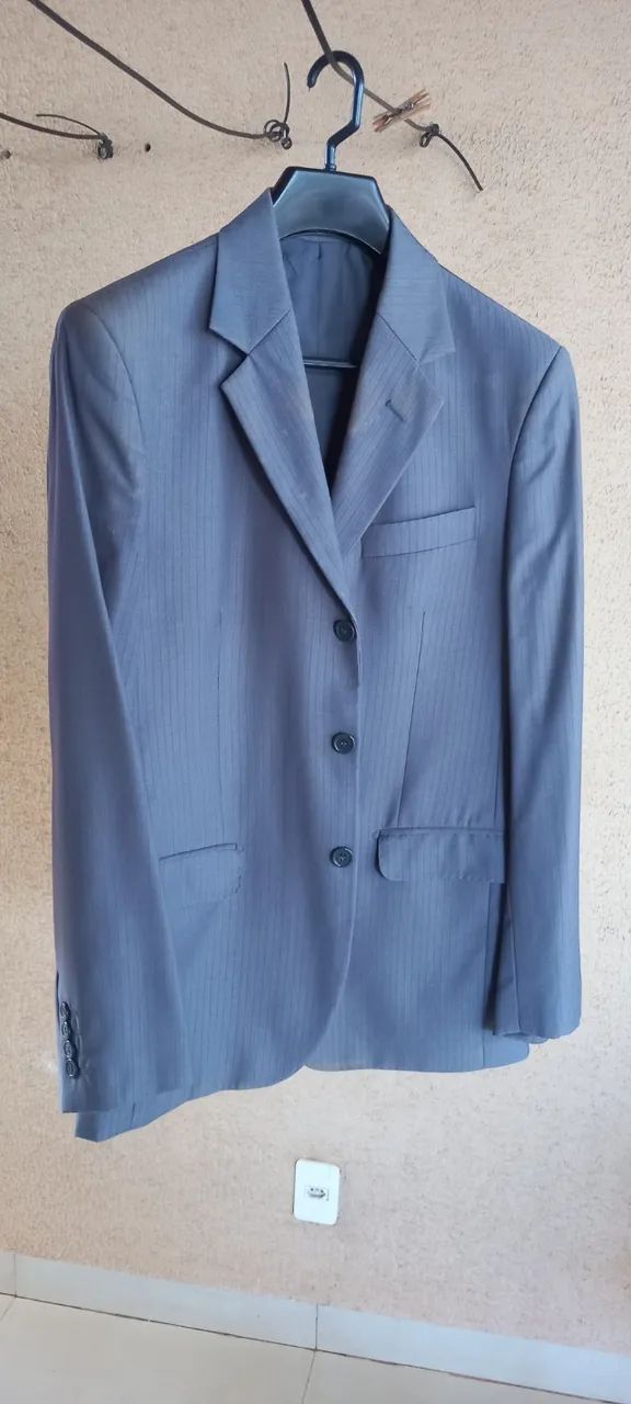 Terno Cinza Fazzolin