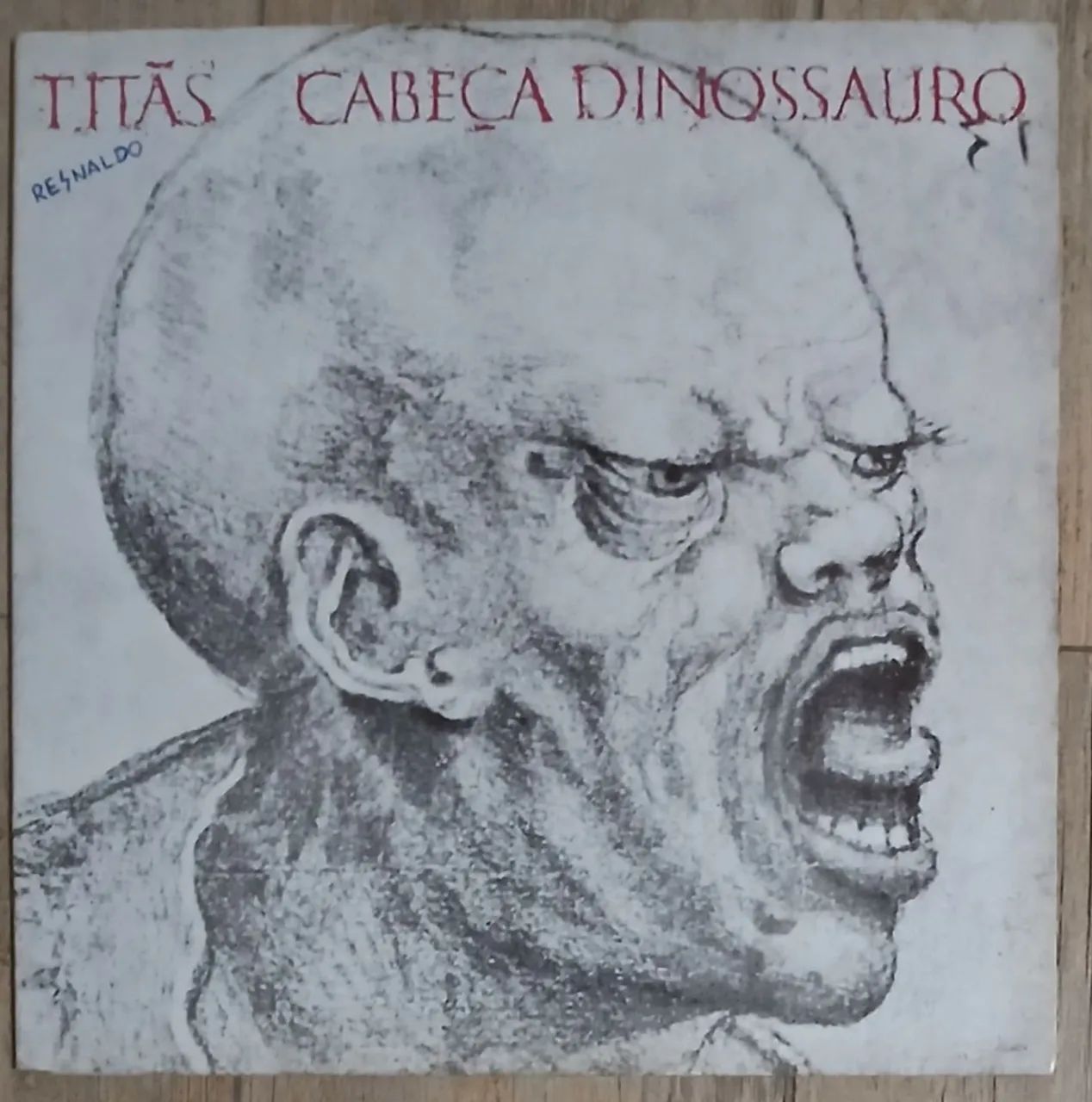 Disco de Vinil Titãs - Cabeça de Dinossauro 