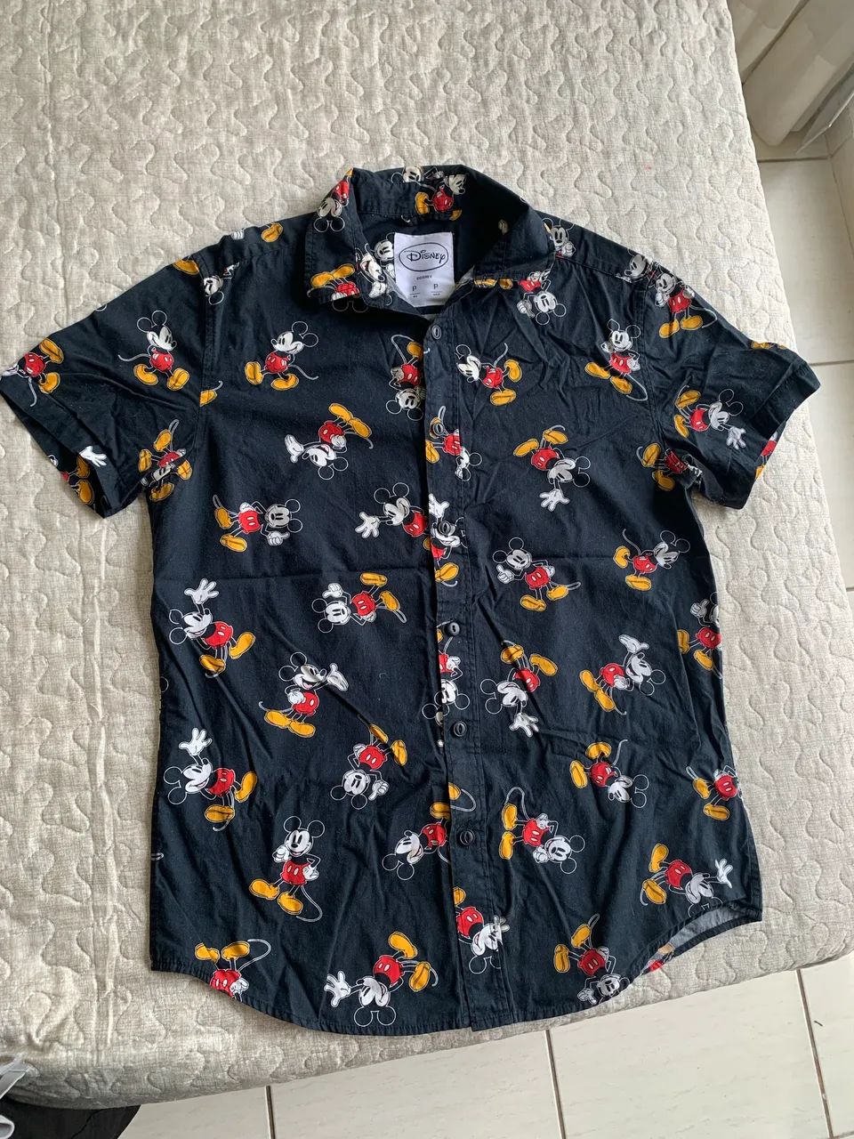 Camisa de Botão - Mickey  - Foto 2