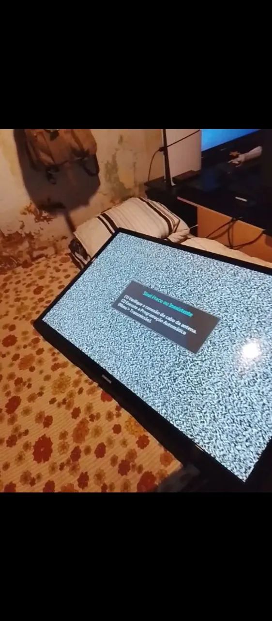TV SAMSUNG 43 POLEGADAS NOVA COMPLETA NÃO É SMART 