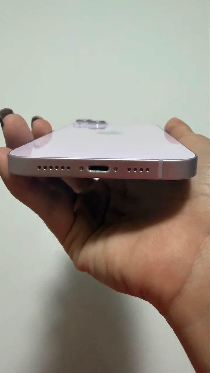 iPhone 14 Plus 128GB Lilás  - Foto 3