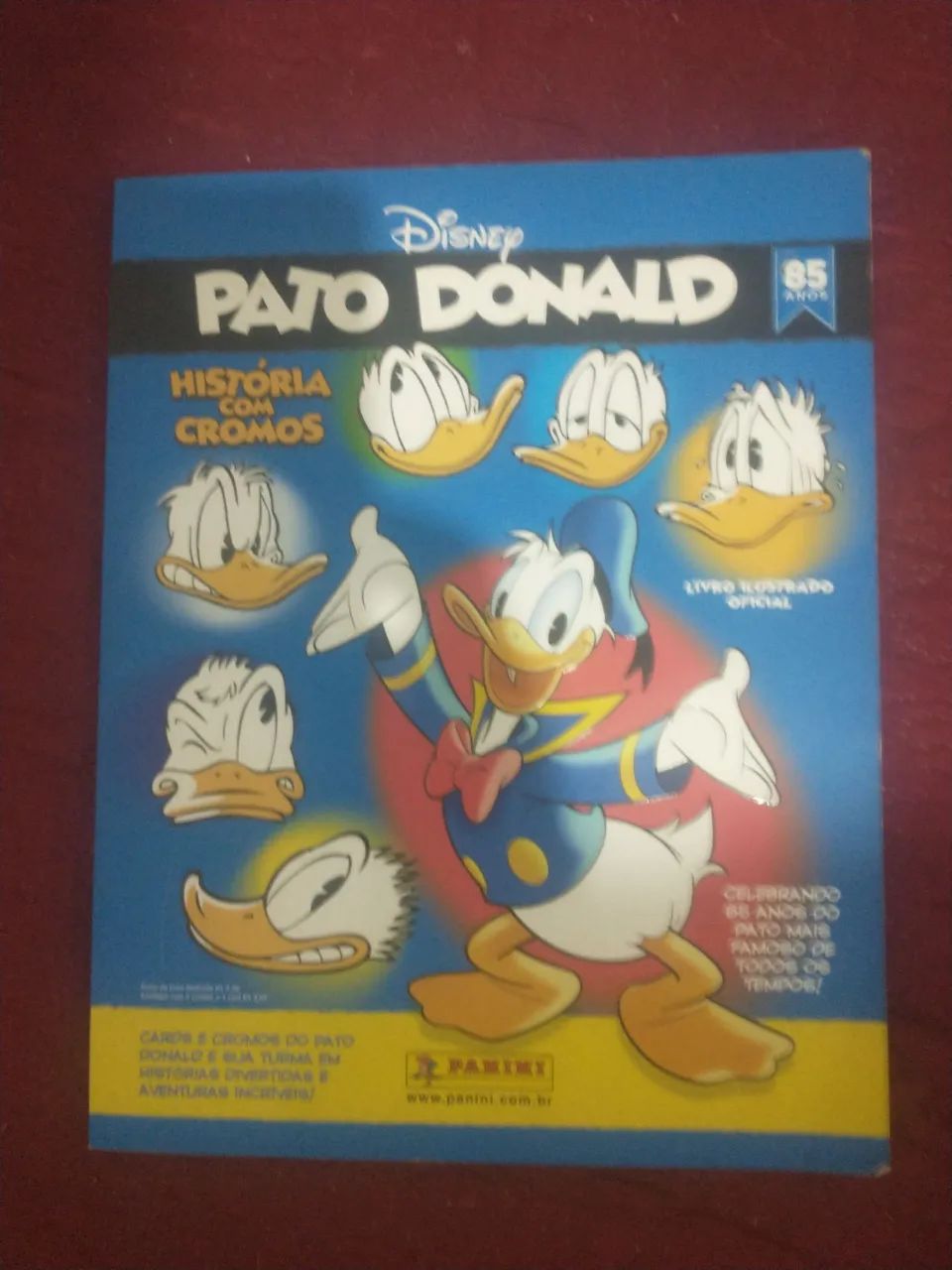Álbum de figurinhas 