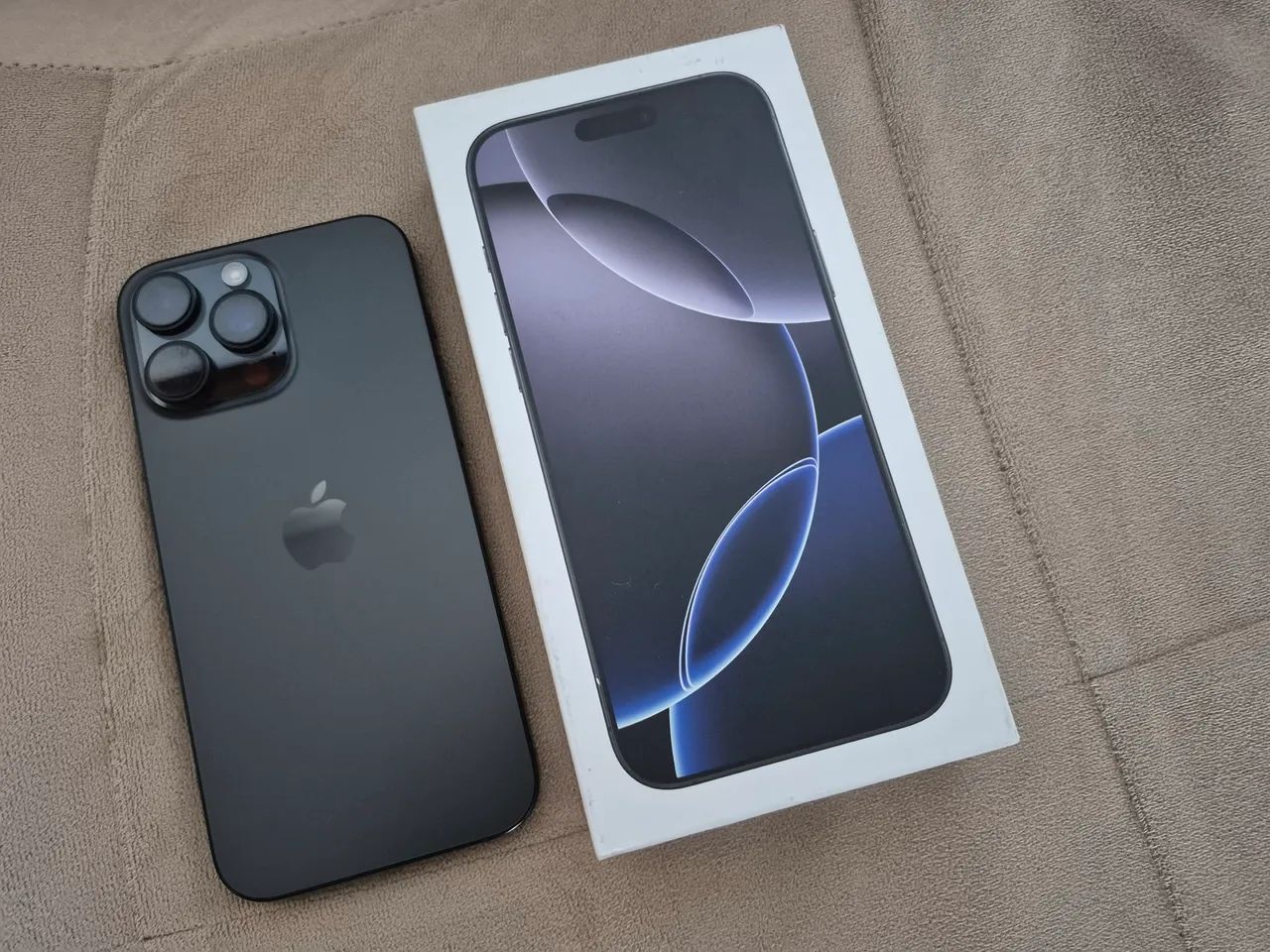 iPhone 16 Pro Max 256gb caixa nota garantia bateria 100