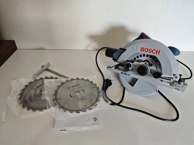 Serra Circular Bosch GKS 150 1.1/4" 184mm 220v impecável - Foto 4