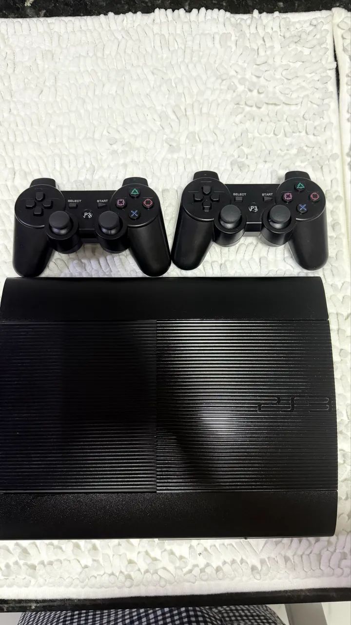 PS3 Destravado HEN + 2 Controles