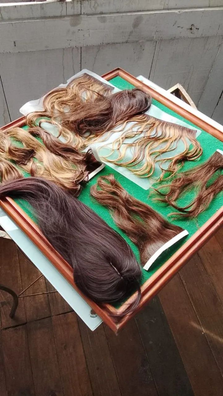 Apliques e mega hair