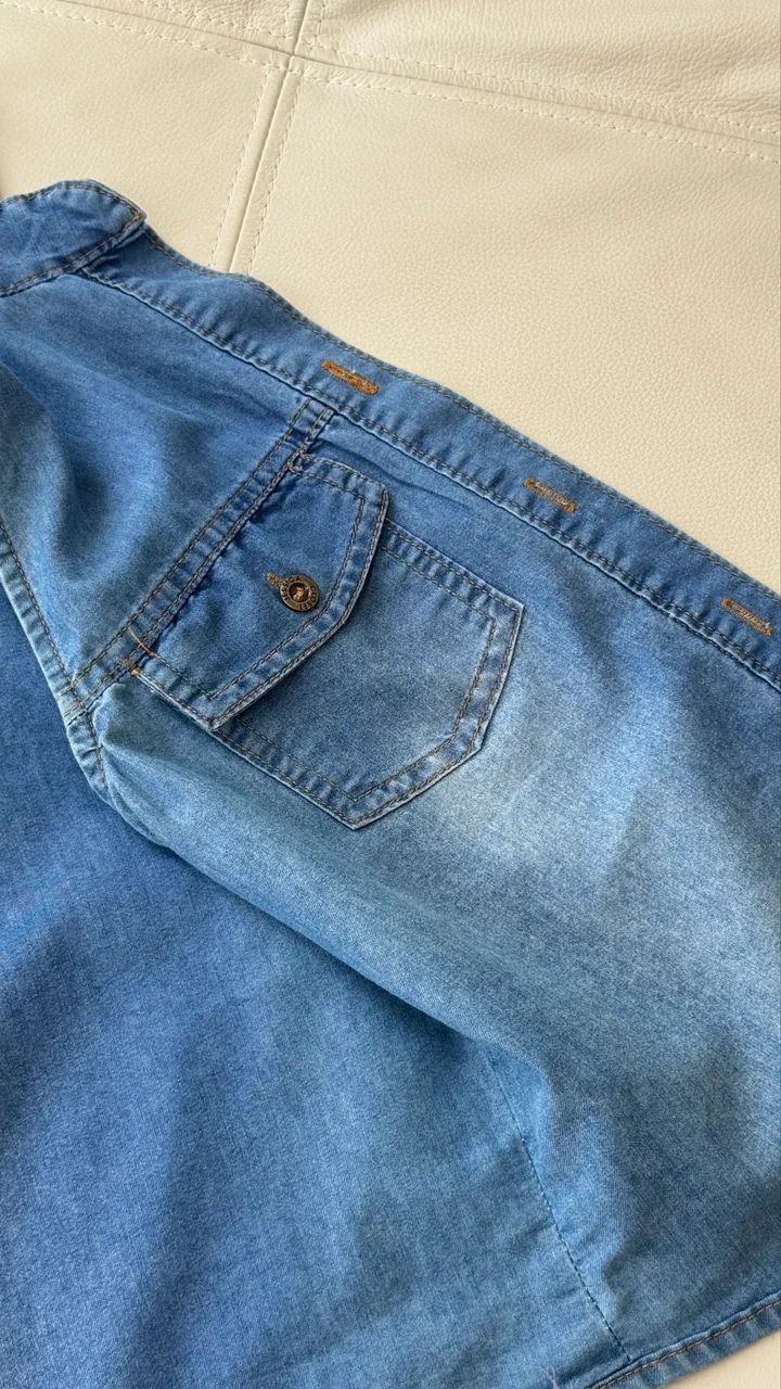colete feminino jeans p - Foto 2