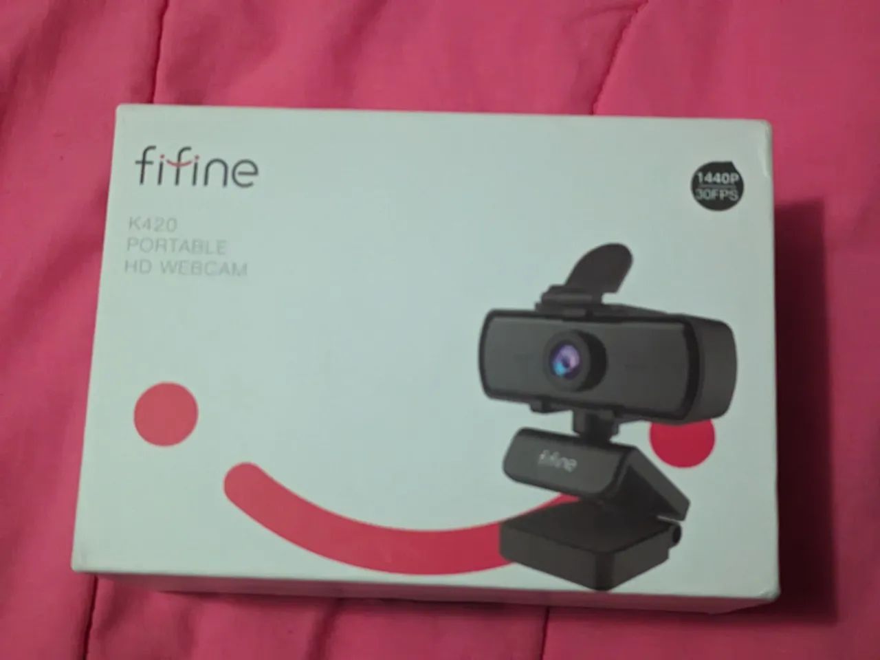 WEBCAM Fifine K420 1440P 30FPS - NUNCA USADA!  - Foto 3