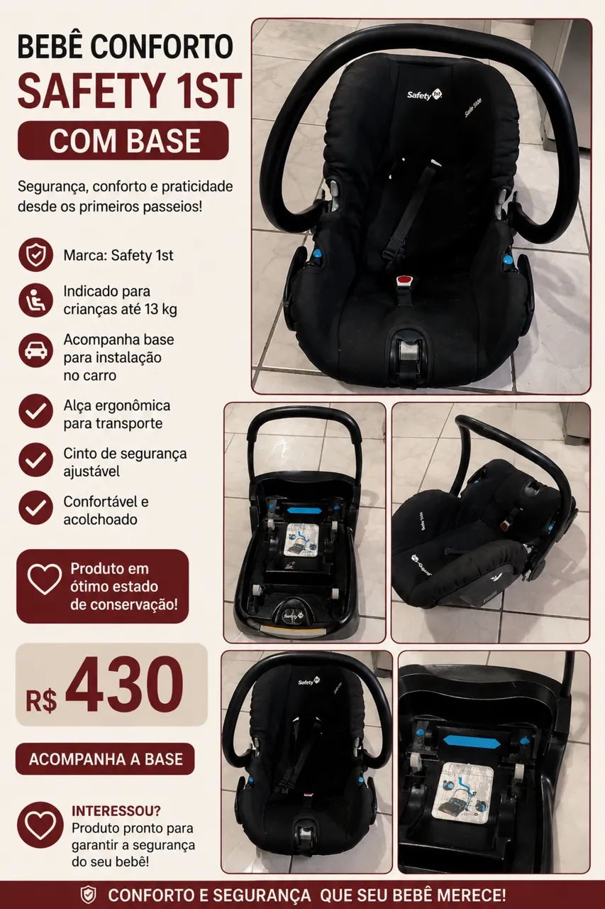 Bebê Conforto Safety